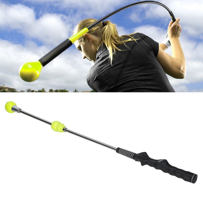 Sport Golf Swing Trainer Training Warm-Up Stick Adjustable Force Practicing