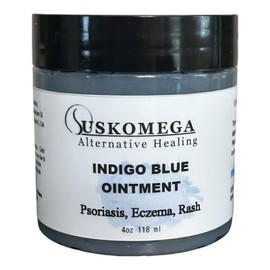 Indigo Blue Naturalis Psoriasis, Eczema, Rash Ointment 4 oz SuskOmega