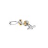 MRCUFF Knot 2 Tone Pair Cufflinks in a Presentation Gift
