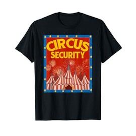 Circus Party Gift Acrobat Funny Clown Lion Fire Ring T-Shirt