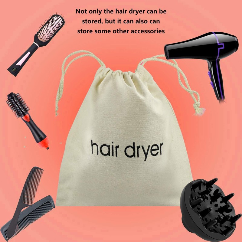 Hairdryers Storage Drawstring Pouch