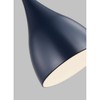 Generation Lighting 6545301-127 Oden Pendant, 1-Light 60 Watts, Navy