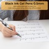 M&G Gel Pens, 0.5mm Black Ink Gel Pens Fine Point