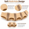 Silicone Toe Separator for Everyday Foot Care – Reusable 3-Hole