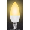 Trisonic 10pk LED Candelabra Bulb C37 Replacement 7W 60W E12