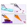 2 Pieces Rhinestone Picker Dotting Pen Anlising Dual Ended Nail