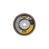 DEWALT DWA8280H 40G T29 XP Ceramic Flap Disc, 4-1/2" x