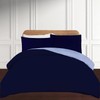 Brushed Microfiber Duvet Cover Sets Plain Dye Quilt Cover with