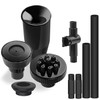 Plastic Fountain Nozzle 1/2, Fountain Head for Garden, Ponds, Tabletop