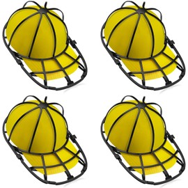 Coopache 4 Pack Hat Washer for Baseball Cap Washer Cage for Washing Machine,Ball Cap Washing Frame Hat Cleaner Holder Protector for Dishwasher