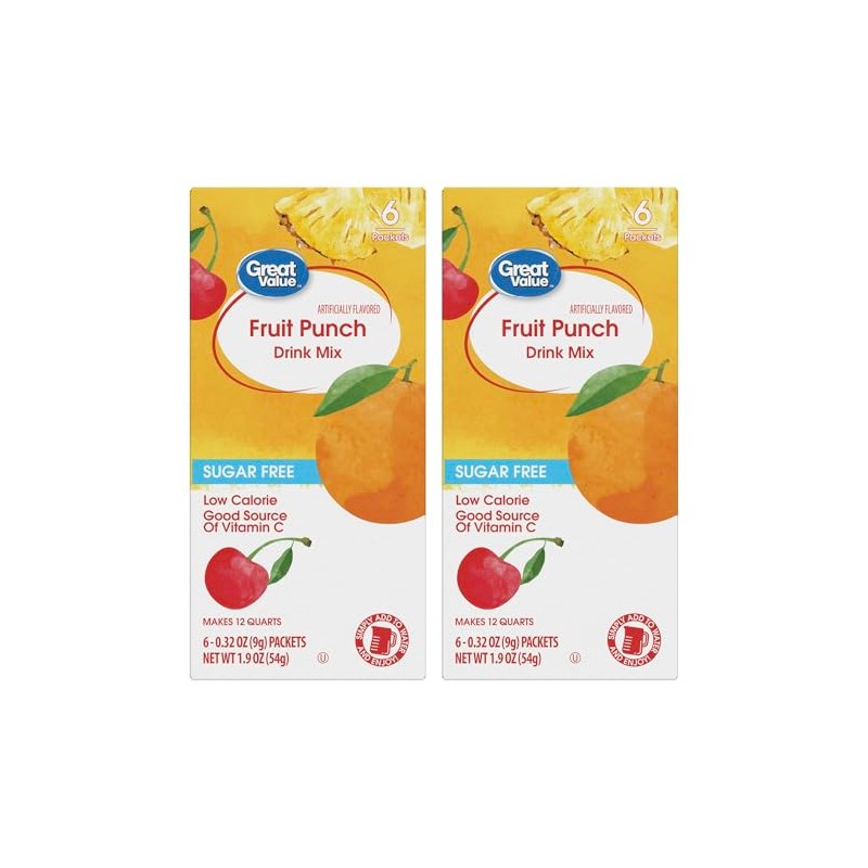 Drink Mix Bundle - 2 Pitcher Size Boxes with 6