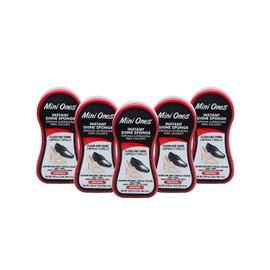 Mini Ones | Lustrador para calzado neutro. Brillo instantáneo. Ideal para todo tipo de calzado. 5 piezas.