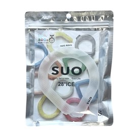 SUO 28°ICE Cool Ring for Kids, White