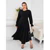 Baczoe Plus Size Outfits for Curvy Women 4X Long Lantern