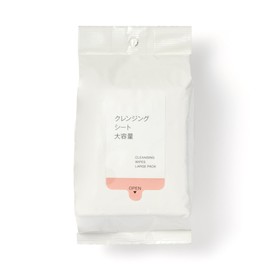 MUJI 84473364 Cleansing Sheets (Large Capacity), 30 Sheets / Approx. 8.9 x 7.9 inches (225 x 200 mm)