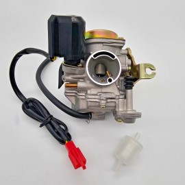 KDSG PD19J Carburetor Electric Choke for 49cc 50cc 60cc GY6 QMB139 Scooter Taotao