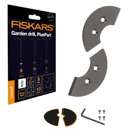 Fiskars QuikDrill 1000637 Extension for Hand Earth Drill for Holes up to 100 mm Diameter, Silver, S