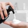 UUJOLY Foaming Soap Dispenser, 15oz Refillable Pump Bottle Plastic for