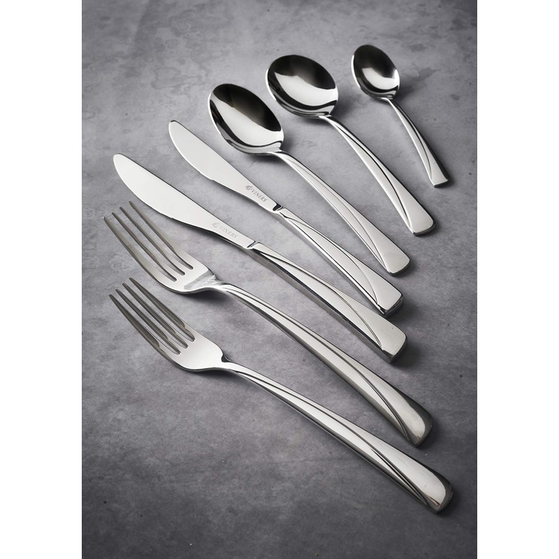 Viners Angel 18/0 Silver Stainless Steel Dessert Spoon