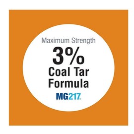 MG217 Dandruff 3% Coal Tar Dandruff Shampoo, Controls Flaking,  8 Oz (Pack of 1)