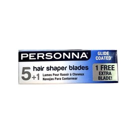 One box 5 blades Plus One Free Personna hair shaper blades Barber Supply