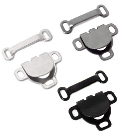Honbay 36 pares de ganchos de metal para coser y cierres de ojos para brasier, ropa DIY (3 colores)