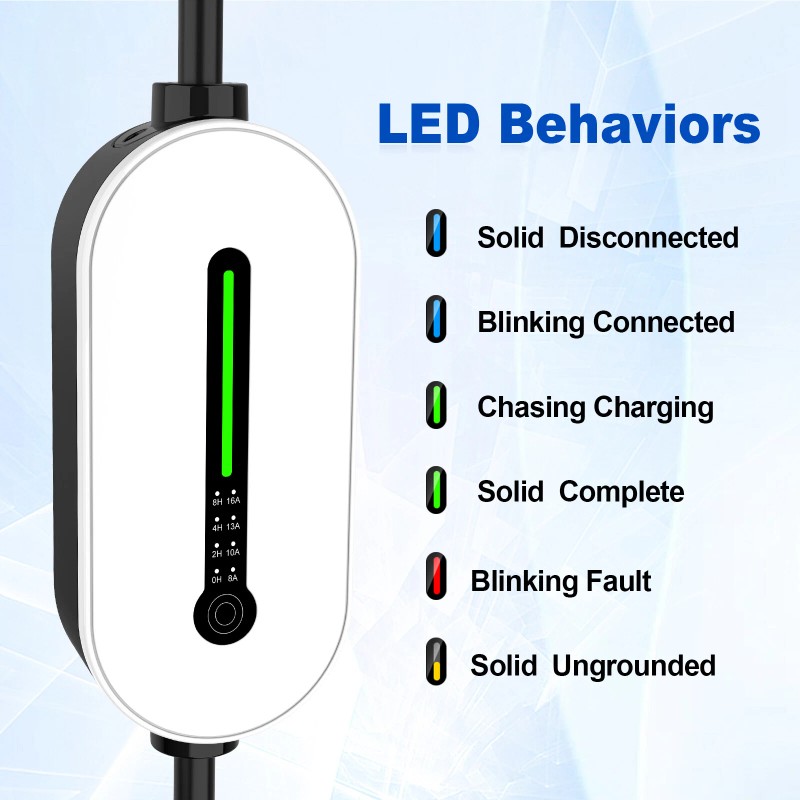 WMPHE EV Charger LEVEL 2 /1 Portable EV Charging Cable