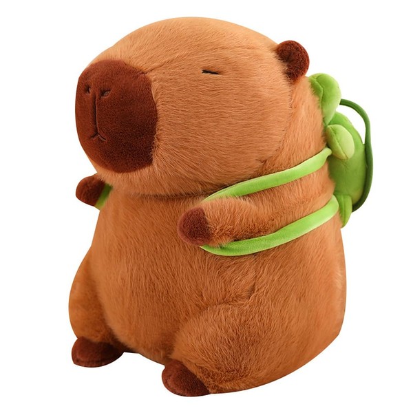 Capybara Plush Toy, 23 cm, Cute Capybara Cuddly Toy with