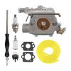MOTOALL Carburetor Carb kit Fit for Ryobi RY3716 RY3714 Gas