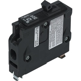 Siemens D120 Classified Circuit Breaker Type QD Replacement for Square D Type QO. 1-Pole 20-Amp, Black