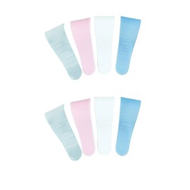 8 PCS Random Color Hair Wax Cleansing Spatulas Waxing Removal Non-Stick Removal Applicator Reusable Scraper Portable for woman