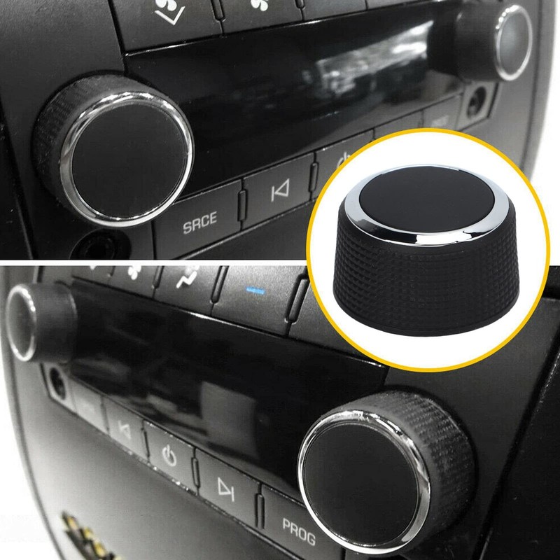 2PCS Stereo Radio Volume Control Knob,22912547 Rear Radio Volume Control