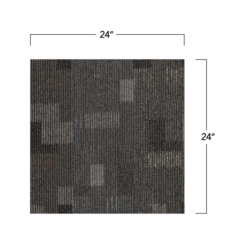 Mohawk Basics 24" x 24" Berber (Loop pile), 0.09" Pile