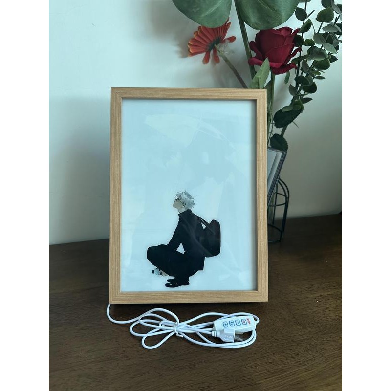 Geto & Gojo LED Painting Light Artwork Night Light photo