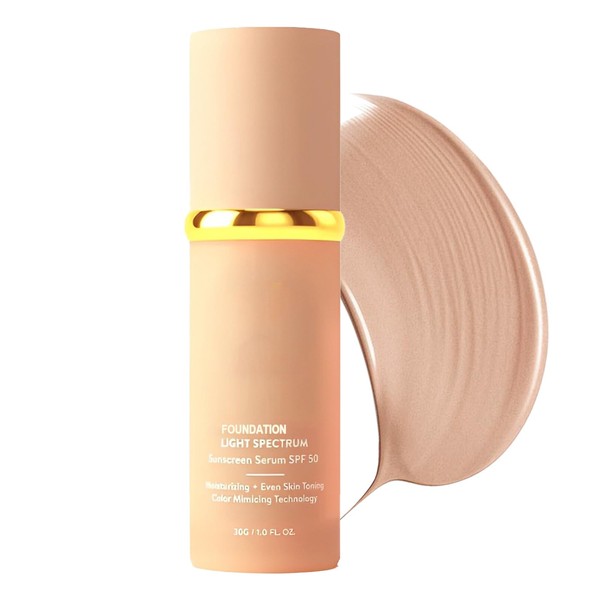 4 In 1 Foundation Liquid, Biomimic Colour Changing Foundation, Full