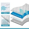 NTBAY Waterproof Mattress Protector, Quilted Queen Fitted Mattress Cover with