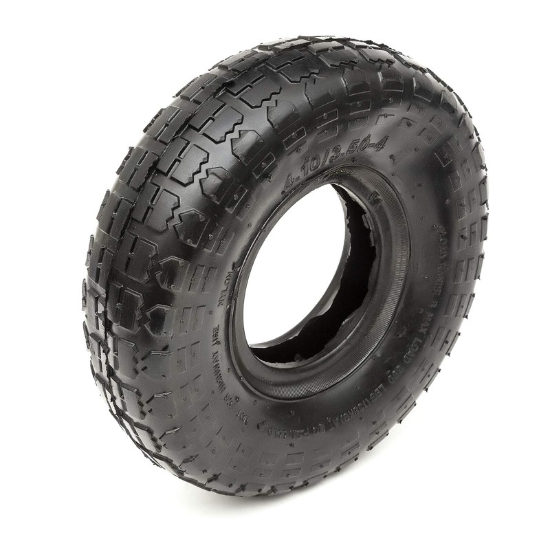 PetrolScooter Wheelbarrow Tyre & Inner Tube Straight Valve Kit 4.10/3.50-4