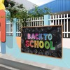 Welcome Back to School Backdrop Banner Decorations First Day of