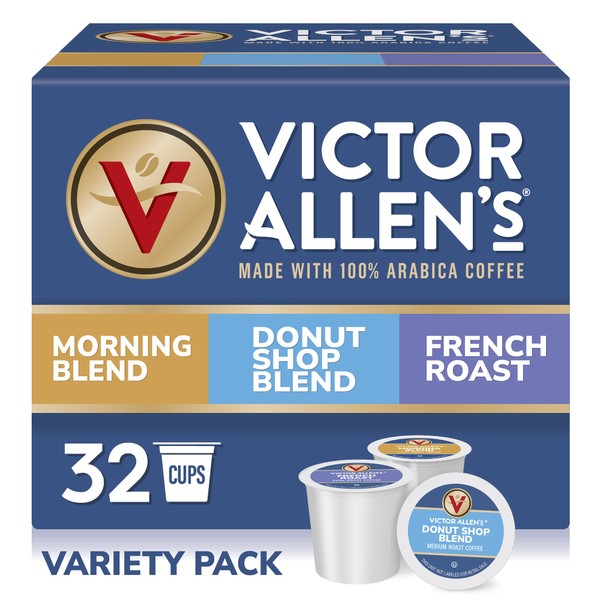 Victor Allen's Coffee Variety Pack (Morning Blend, Donut Shop Blend,