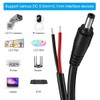 2Pack 16AWG DC Plug Connector Power Pigtails Cable,2.1mm x 5.5mm