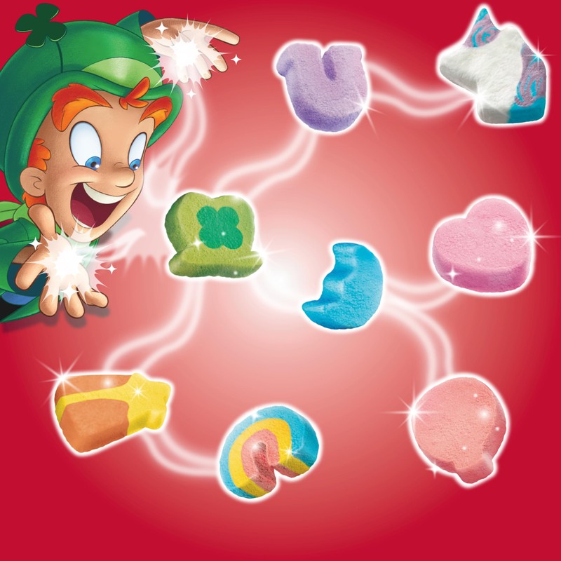 Lucky Charms with Marshmallows Breakfast Cereal Cup, Gluten Free, Single