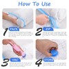 Rainberg Premium Vacuum Storage Bags 8 Pack, 80% More Storage,