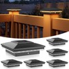 APONUO 4x4 Solar Post Cap Lights 6 Pack - IP65