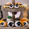 AUTMORAN 18Pcs Cute Sheep Ornaments Hanging Decor,Holiday Tree Decorative Lamb