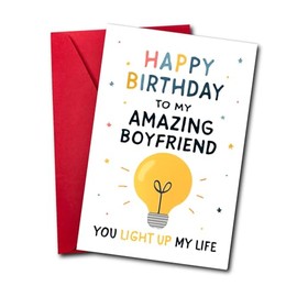 HeartInk Funny Birthday Card & Gifts for Men Boyfriend, Sweetheart Romantic Card for Him