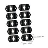 OSALADI 20pcs Hanging Speaker Bracket Iron Hooks for Surround Sound