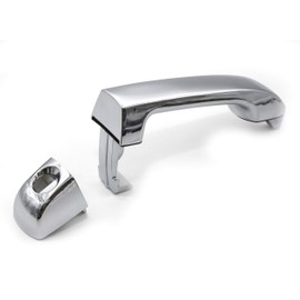 Otois Set of 2 Front Left and Right Pair Exterior Outer Chrome Door Handle Compatible with Hyundai Veracruz 2007 2015