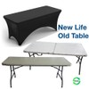 Urby Elastic Table Clothes for 8 Foot Rectangle Tables Fits