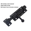 Slide Bolt Gate Latch Hardware，SAFYY 1 PCS Barrel Bolt Latch,Heavy