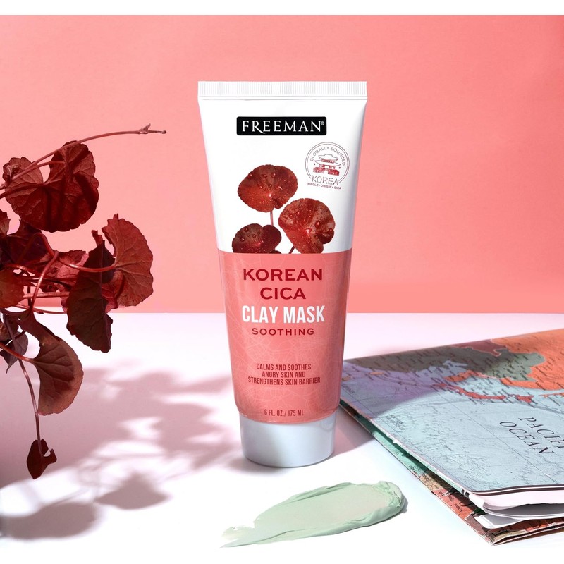 Korean Cica Clay Mask by Freeman for Unisex - 6